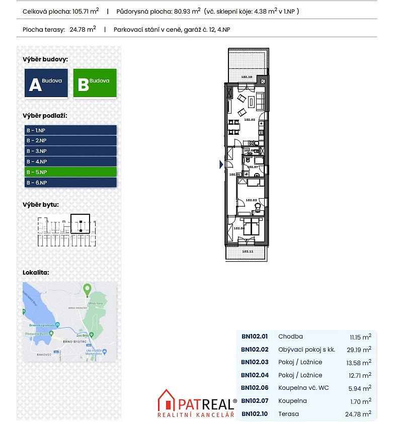 Prodej bytu 3+kk 106 m² — photo 2