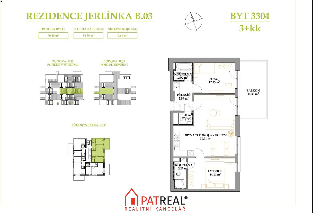 Prodej bytu 3+kk 85 m² — photo 2