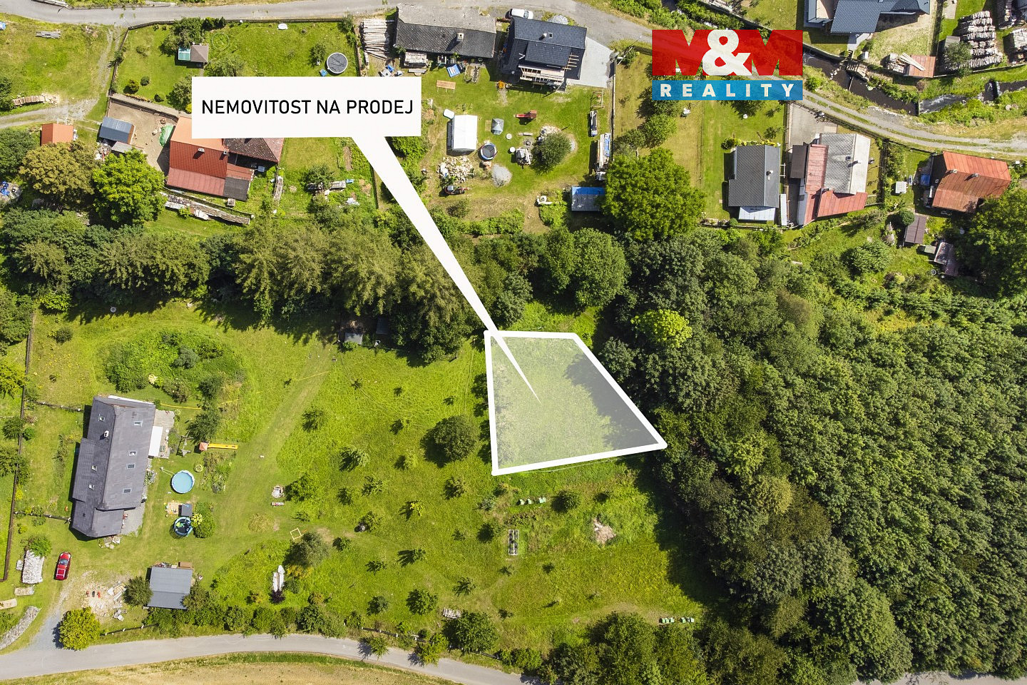 Prodej stavebního pozemku 701 m²