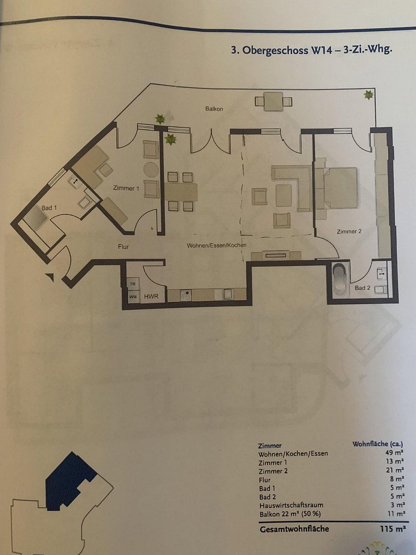 Exklusive 3-Zimmer-Wohnung (Bj. 2020) am Schöntalpark — photo 4