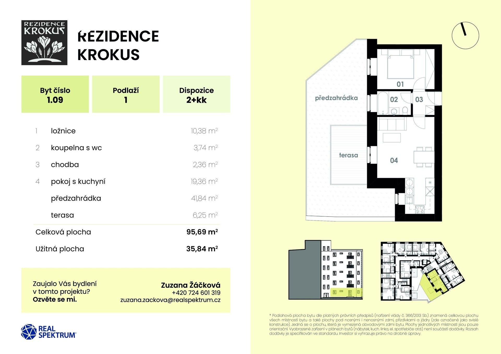 Prodej bytu 2+kk 36 m²